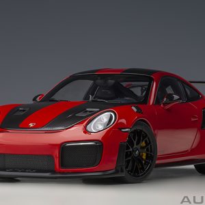 AUTOart Porsche 911 (991.2) GT2RS 2017 Weissach Package (guards red) – 1/18
