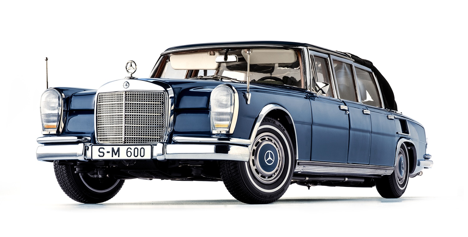 CMC Mercedes-Benz 600 Pullman Landaulet, funktionierendes Verdeck – 1/18 – Bild 3