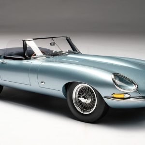 Amalgam Jaguar E-type Roadster Light Blue 1:18 – 1/18