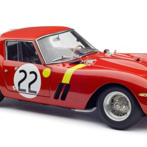 CMC Ferrari 250 GTO Beurlys Ellde #22 M-253 3rd OA & 2nd GT, Le Mans 1962 #22 Chassis 3757GT, Limited Edition 2200 – 1/18
