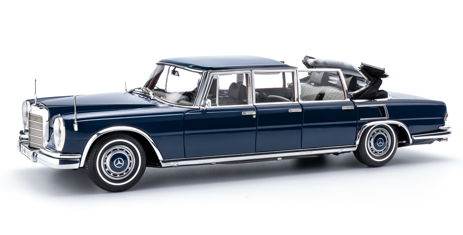 CMC Mercedes-Benz 600 Pullman Landaulet, funktionierendes Verdeck – 1/18