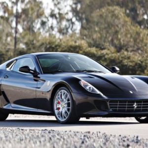 BBR FERRARI 599 GTB FIORANO 2006 Manual Gear DS Black – 1/18