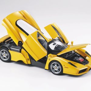 BBR Ferrari Enzo open diecast Giallo Modena – Silver wheels – polifoam pack – 1/18